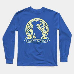 Happy Easter Medallion Long Sleeve T-Shirt